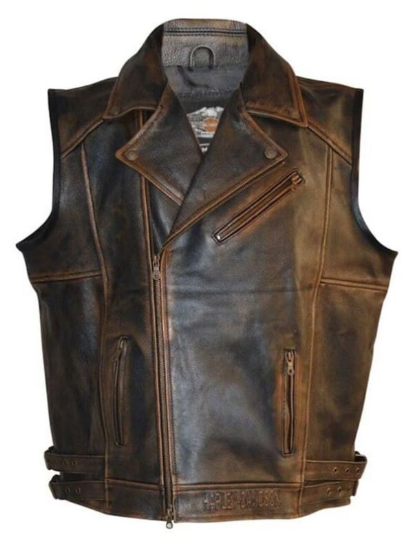 Custom Harley Davidson Biker Vest