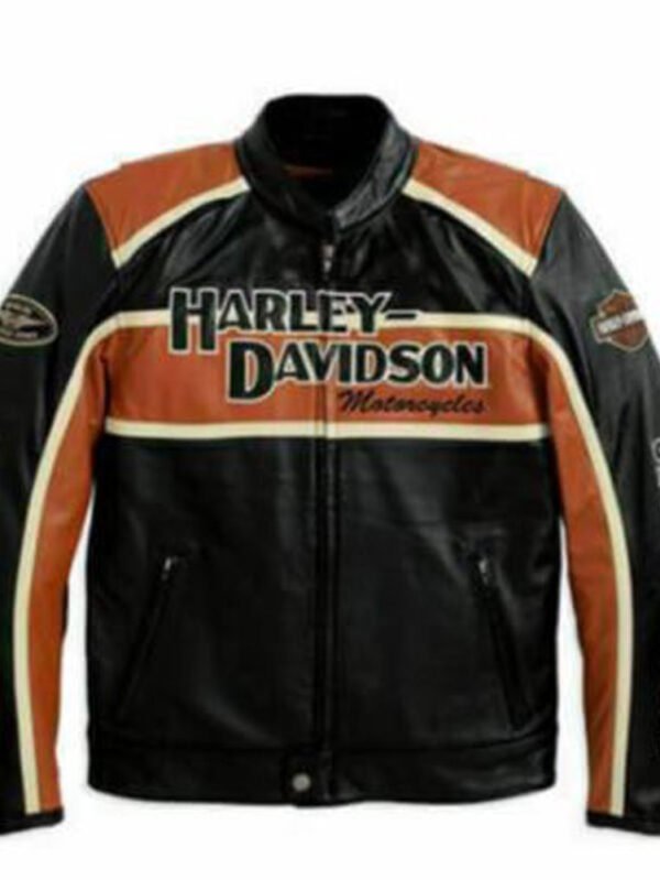 Harley Davidson Motorbike Leather Jacket