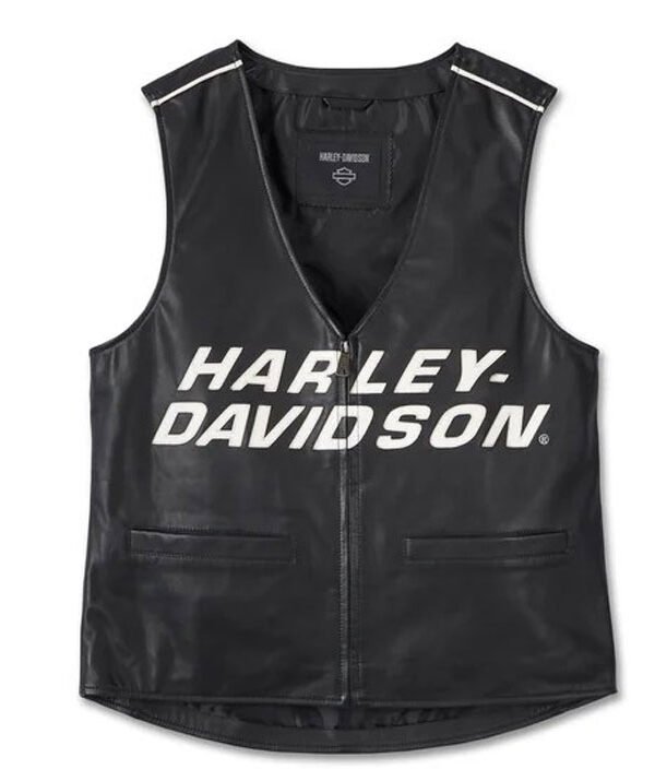 Men's Factory Leather Vest