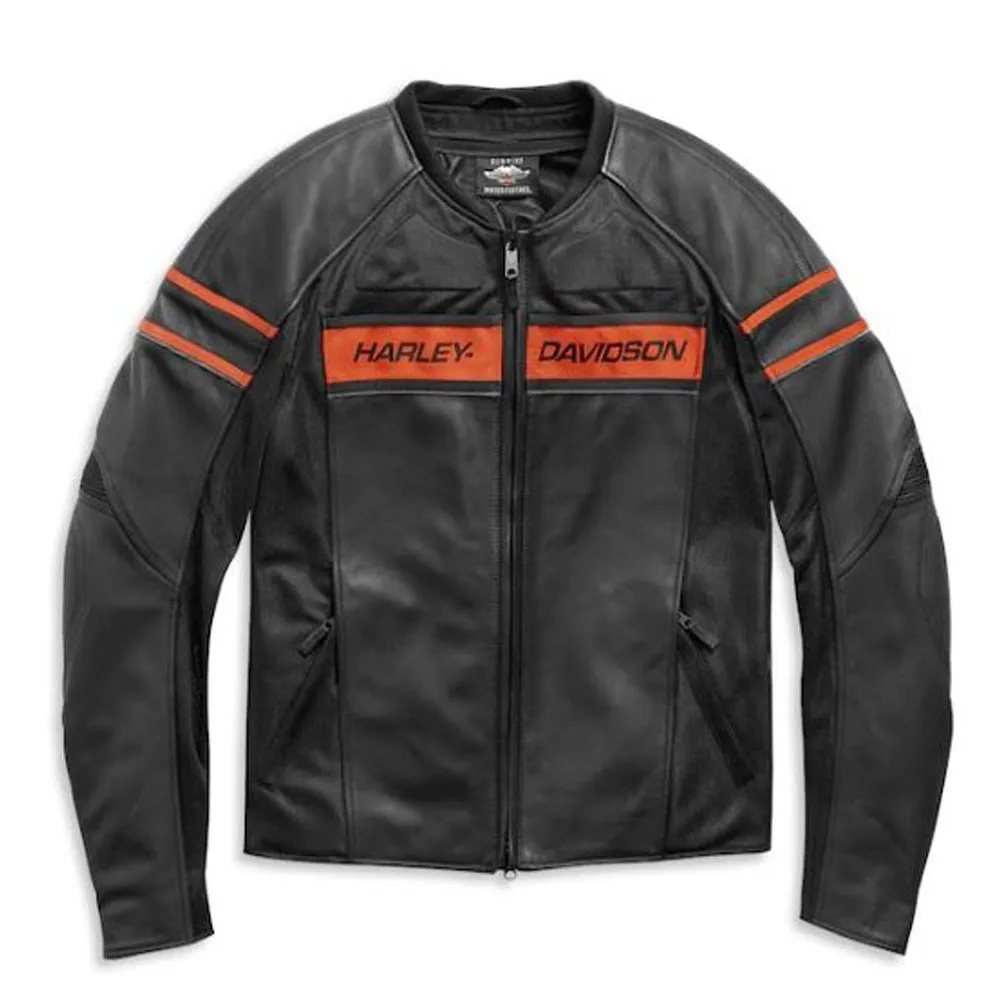 Harley Davidson Men’s Brawler Leather Jacket