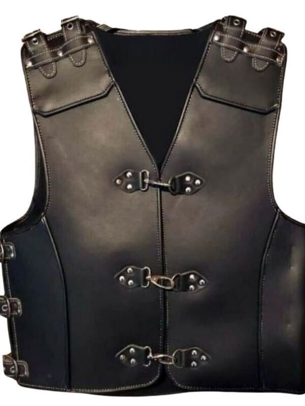 Harley Davidson Buckle Leather Vest