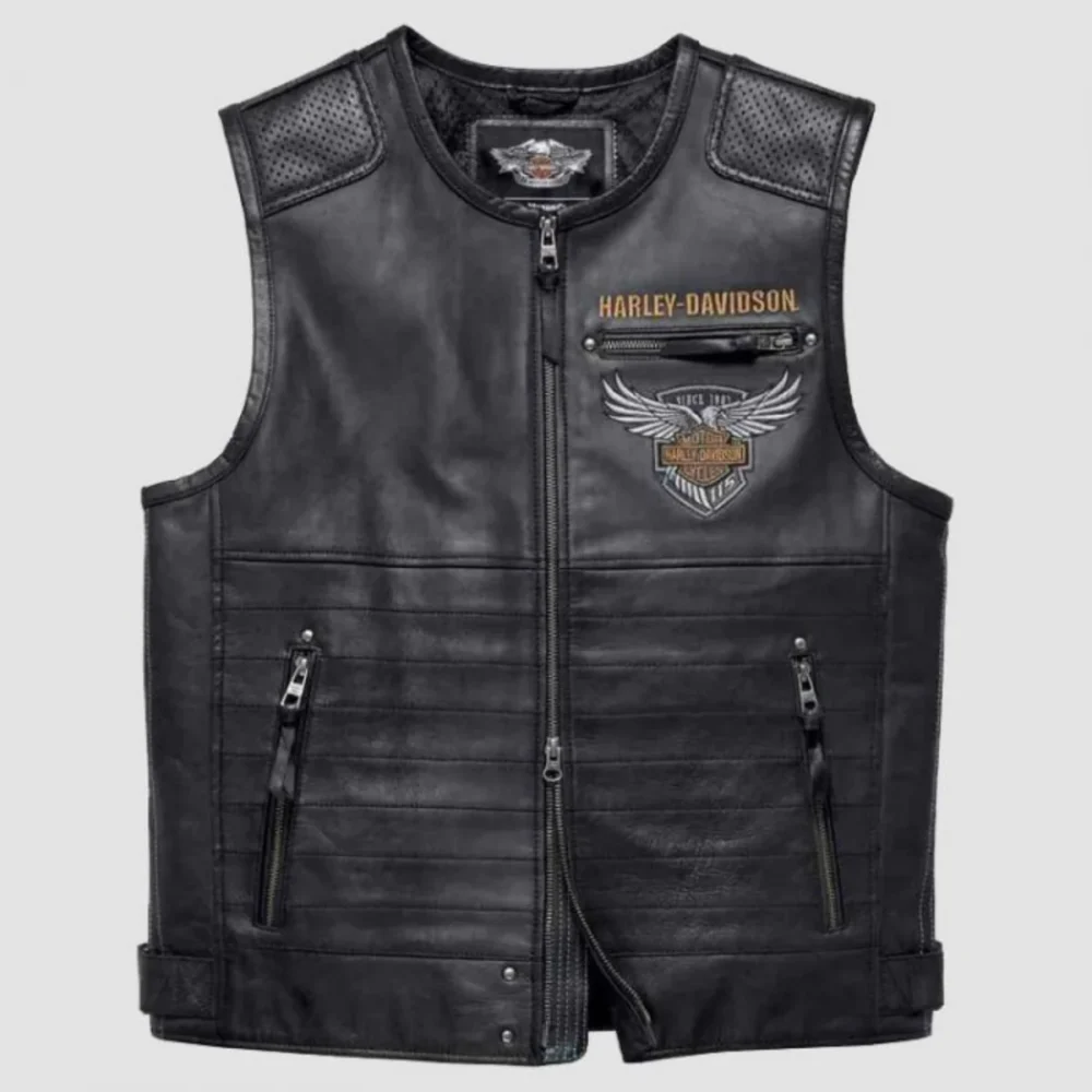 Harley-Davidson 115th Anniversary Leather Vest