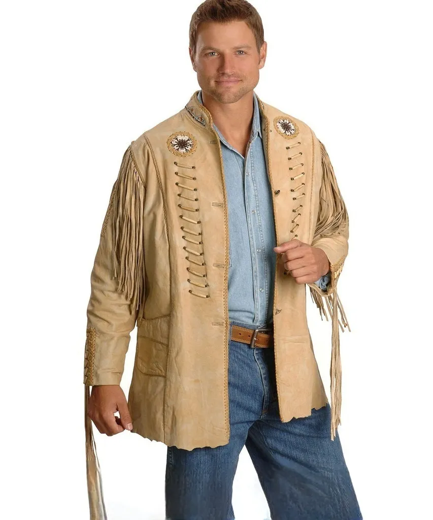 Fringed Leather Jacket