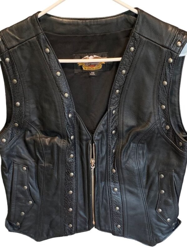 Harley Davidson Women Fringe Biker Vest