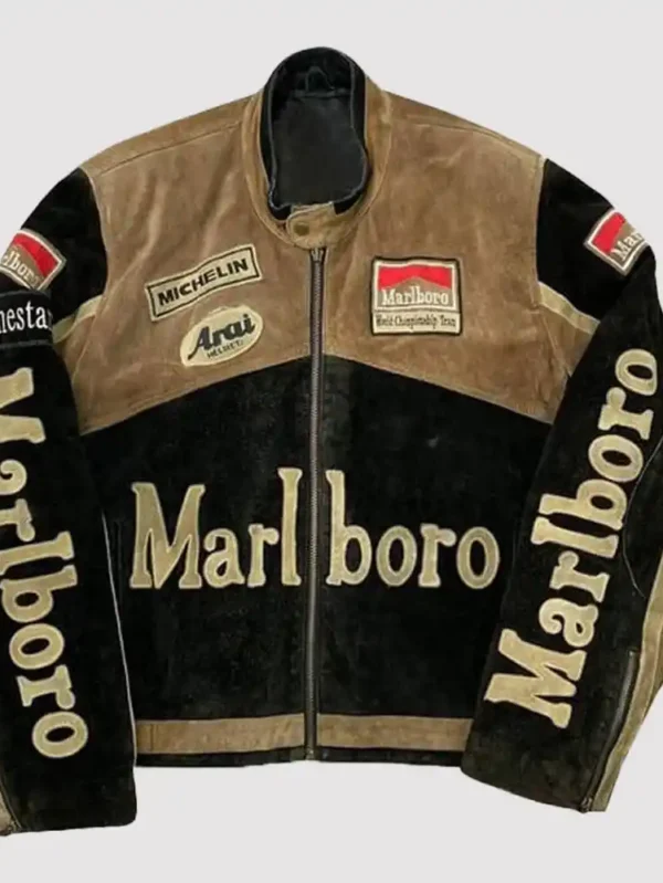 Marlboro Racer Leather Jacket