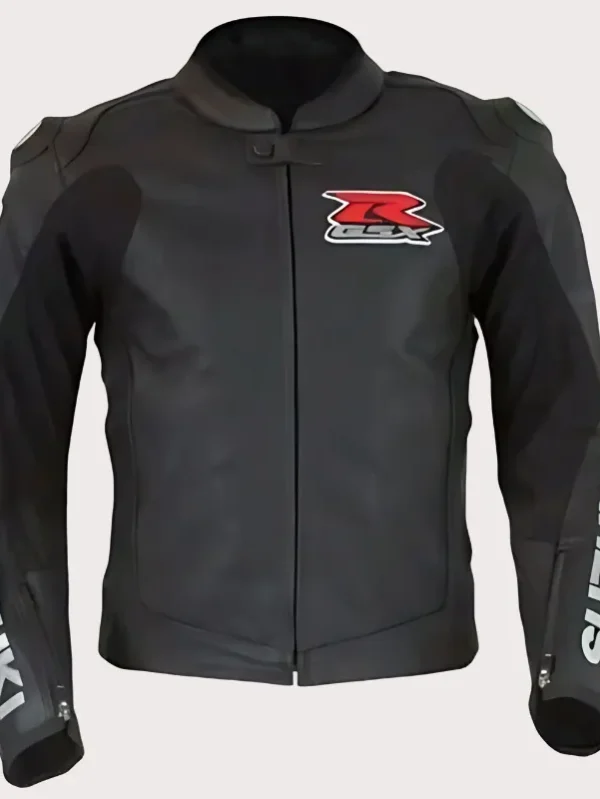 Suzuki Motorcycle Leather Race Jacket