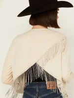 Women's Rhinestone Fringe Jacket - Image 2