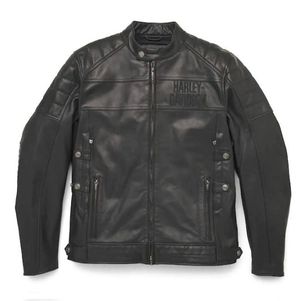 Harley Davidson Fremont Triple Vent System Leather Jacket Harley Davidson Fremont Triple Vent System Leather Jacket
