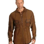 Kobler Cheval Suede Leather Shirt