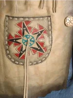 Kobler Maricopa Fringe Leather Jacket - Cream - Image 3