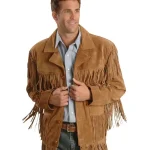 Liberty Wear Men's Suede Fringe Western Jacket - Big & Tall