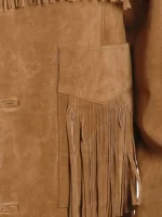 Liberty Wear Men's Suede Fringe Western Jacket - Big & Tall - Image 3
