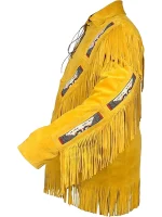 Mens Western Cowboy Suede Leather Jackets - Image 3