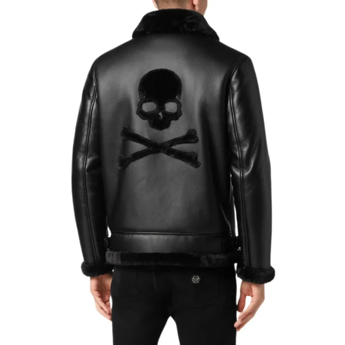 Philipp Plein Eco Shearling Jacket back