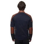 Royal Enfield JKAW18002 Biker motorcycle Riding leather Jacket back