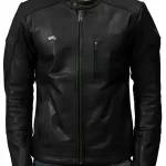 Royal-Enfield-leather-Motorcycle-jacket-Black-For-Mens