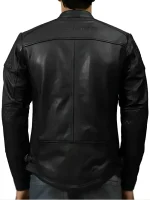 Royal-Enfield-leather-Motorcycle-jacket-Black-For-Mens back side