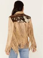Cowhide Frontier Fringe Jacket - Image 3