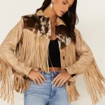 Cowhide Frontier Fringe Jacket