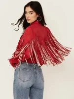 Saints & Hearts Women's Fringe Jacket - Image 3