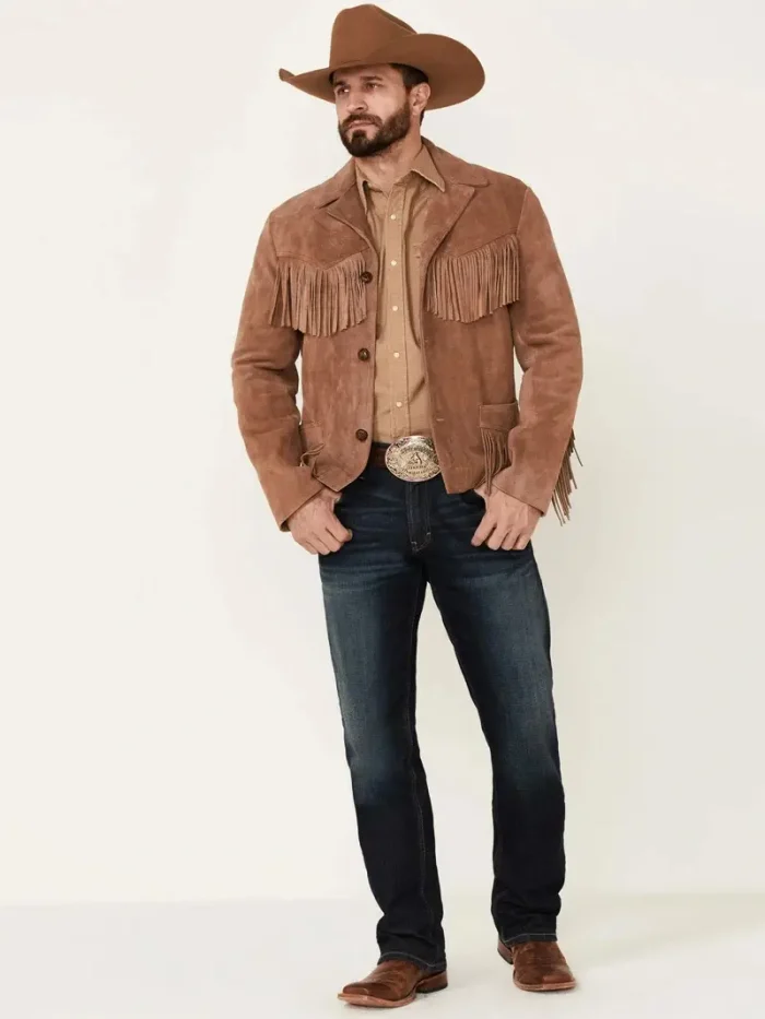 The Giant Fringe Suede Leather Jacket - Image 2