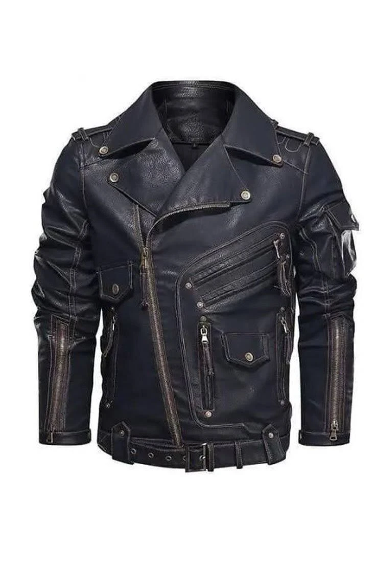 Timeless Durability Classic Cowhide Leather Jacket Timeless Durability Classic Cowhide Leather Jacket