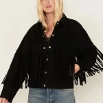 Understated Leather Women's Howling Moon Fringe Jacket