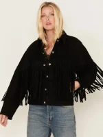 Understated Leather Women's Howling Moon Fringe Jacket