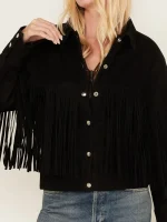 Understated Leather Women's Howling Moon Fringe Jacket - Image 4