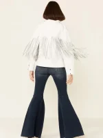 Understated Leather Women's Howling Moon Fringe Leather Jacket - Image 2