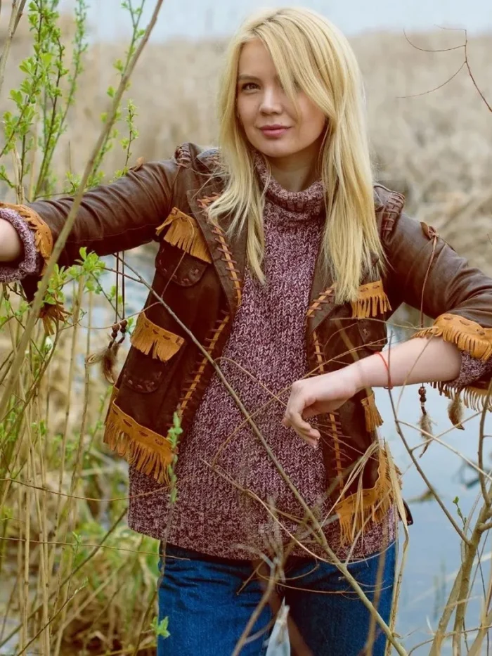 Women's Classic American Fringe Jacket - Image 3