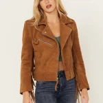 Women's Urban Cowgirl Retro Biker Jacket