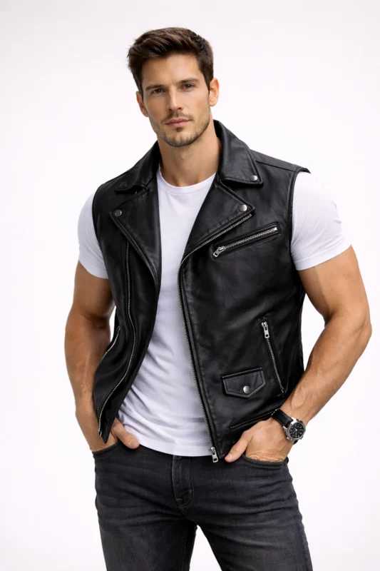 men biker vests