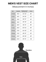 vest size chart