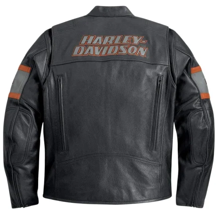 Harley-Davidson HD-1 Screaming Eagle Biker Jacket back