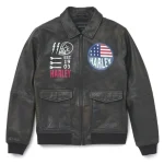 Harley-Davidson Men, Archer Bomber Leather Jacket