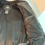 Harley Davidson Mens Milestone Reflective Black Leather Jacket inside