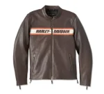 Harley-Davidson Men's Victory Lane II Leather Jacket in Java Brown