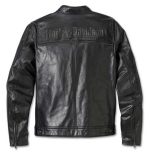 harley davidson layering system cafe racer leather jacket back