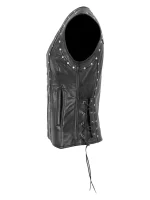 Ladies-Black-Studded-Real-Leather-Sleeveless-Punk-Waistcoat-Retro-Vest-Kristin-2
