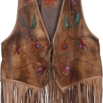 Vintage-100-Genuine-Ladies-Leather-Vest-1