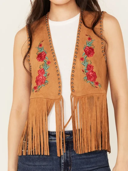 Womens-Embroidered-Rose-Suede-Fringe-Vest-4